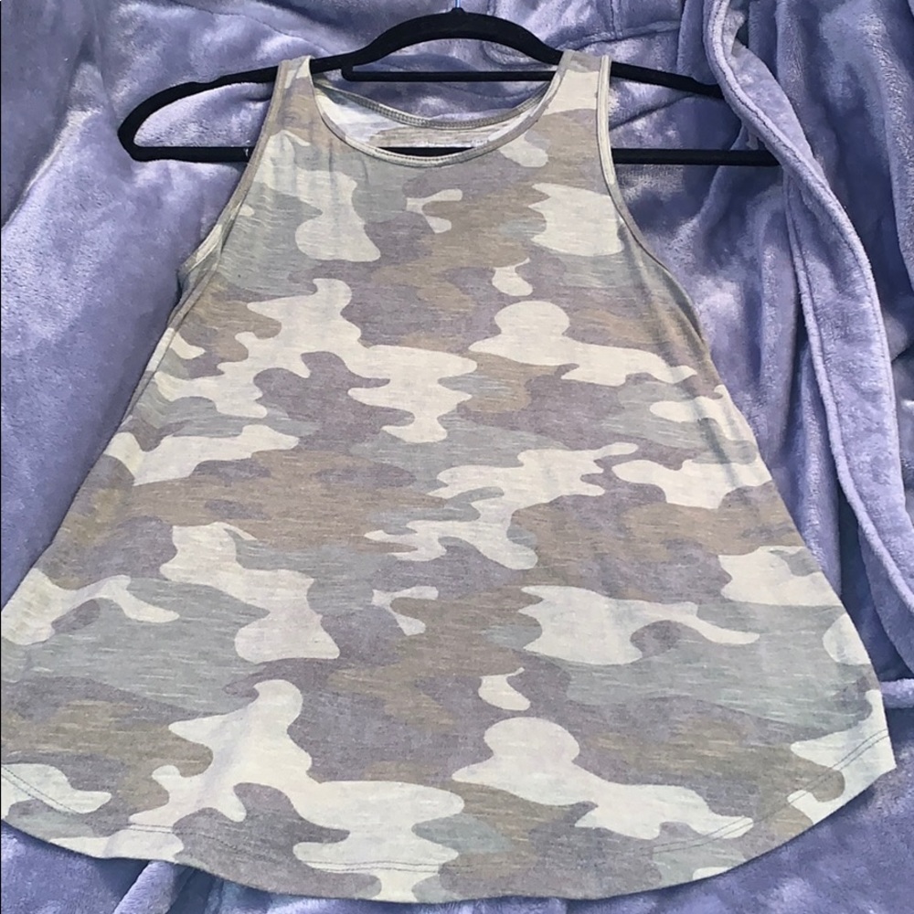Camo tank top